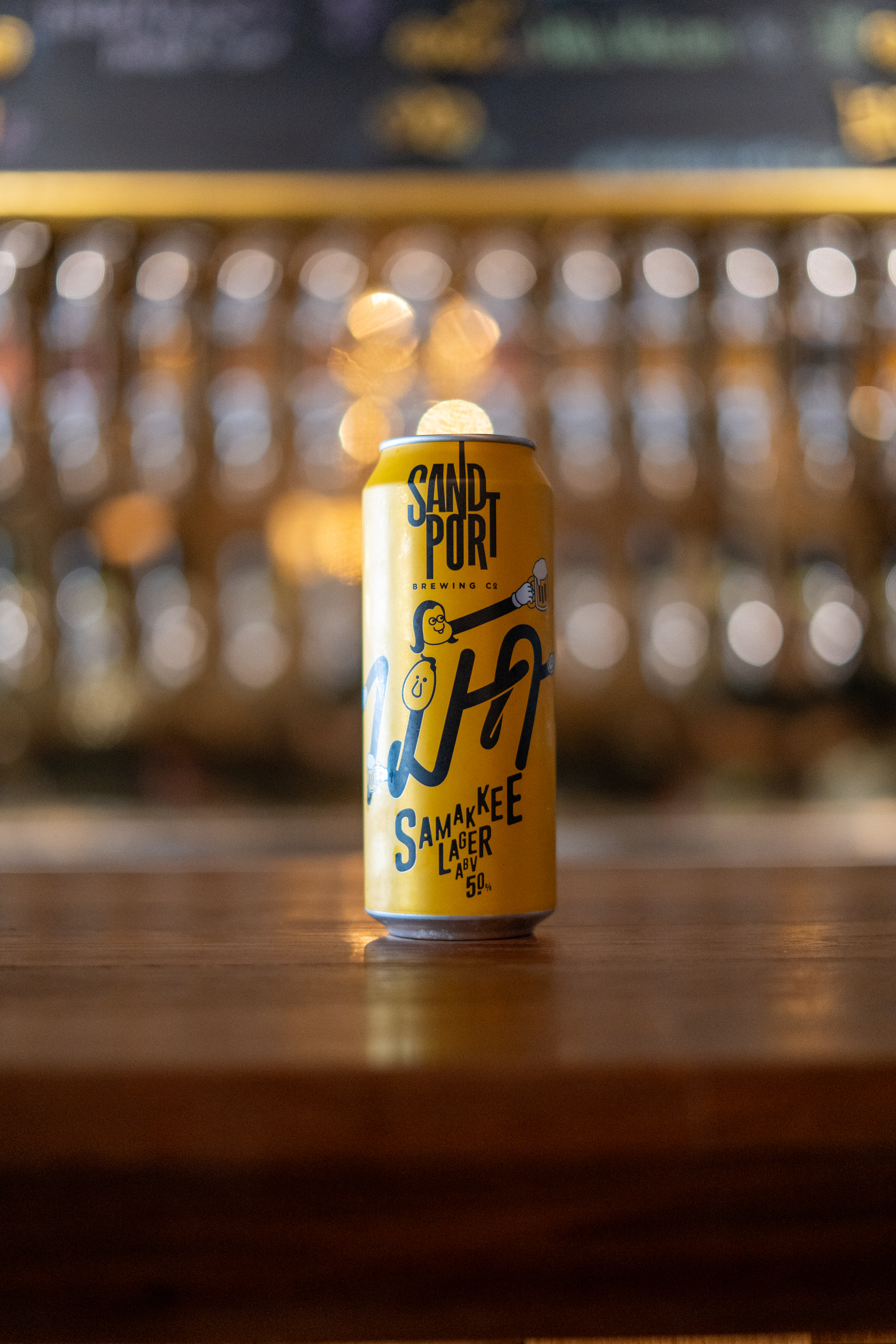 Can of Sandport Samakkee Lager